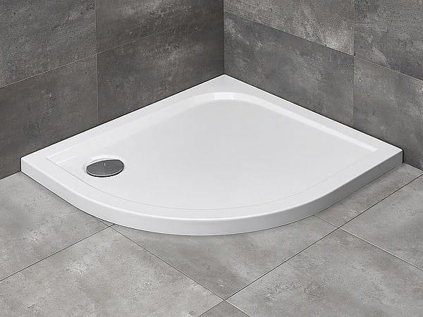 Brodzik asymetryczny Radaway Delos E 90x80x4,5 prawy