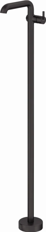 Bateria umywalkowa wolnostojąca Silia Deante nero czarna