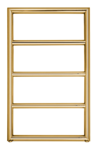 Grzejnik łazienkowy Sunerzha Bodes 80x50 złoty