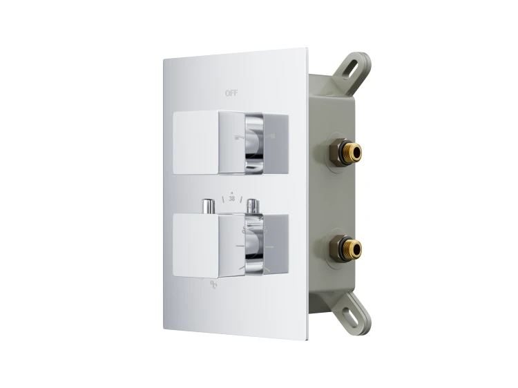 Prysznicowy zestaw podtynkowy corsan z01tch