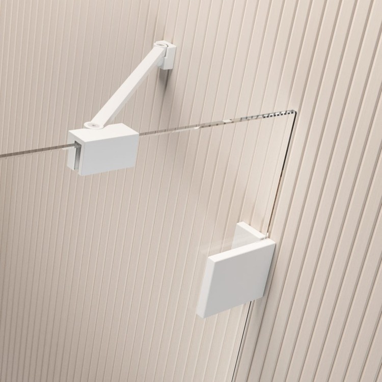 Kabina Radaway Essenza Pro white PDD 100x80x200 przejrzysta
