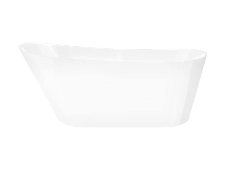 Wanna wolnostojąca corsan estella 160 cm z wykończeniem białym