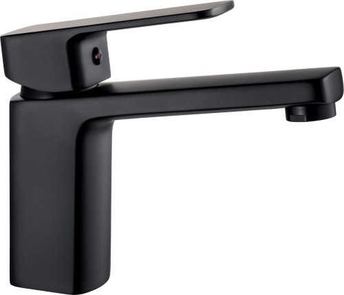 Bateria umywalkowa stojąca Maro nero czarna Deante