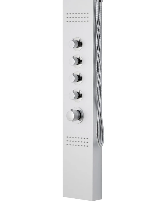 Corsan led kaskada a013a gwiezdna szarość z oświetleniem i termostatem