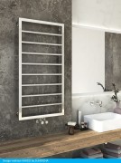 Grzejnik łazienkowy Sunerzha Kadro 100x50cm stal polerowana