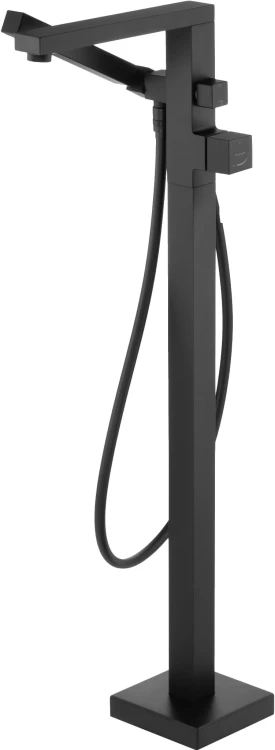 Bateria wannowa wolnostojąca nero czarna Blur Deante