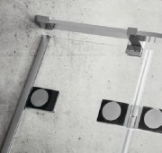 Kabina przyścienna Radaway Euphoria KDJ P 90x80x200 prawa przejrzysta