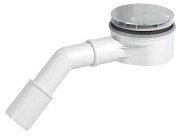 Syfon brodzikowy New Trendy 90 mm pokrywka chrom