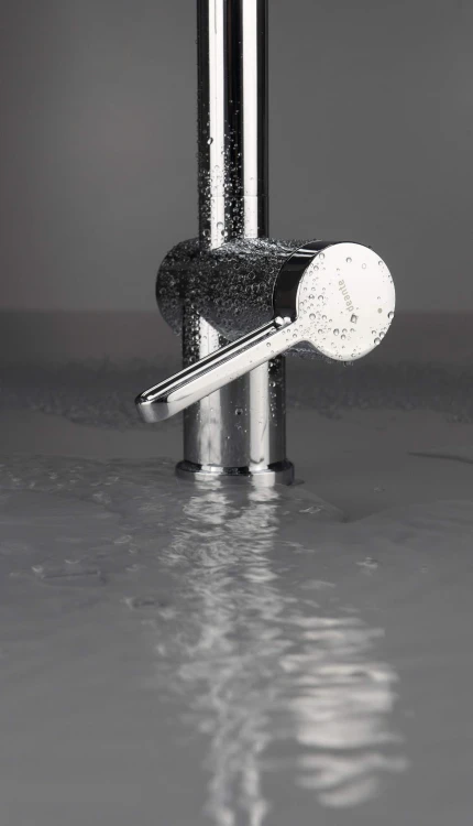 Bateria kuchenna z podłączeniem do filtra wody chrom Magnetic Deante