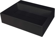 Umywalka granitowa nablatowa 50x40 z maskownicą Correo Deante