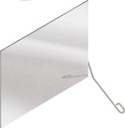 Lustro odchylane 60x45 prawe stal Lehnen