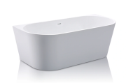 Wanna przyścienna wolnostojąca GAULI LINE 170x75 AD NATURALNIE