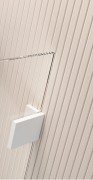 Kabina prysznicowa Radaway Essenza Pro White Walk-in II 85x200