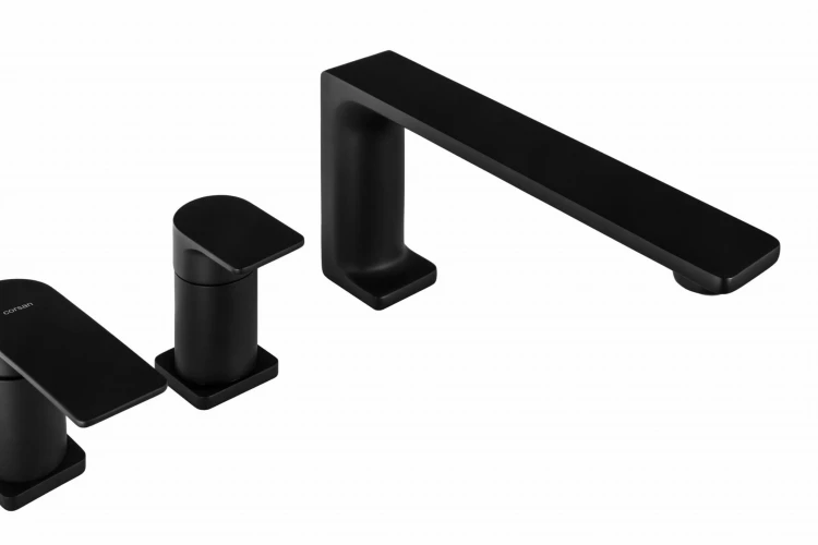 Bateria wannowa otworowa corsan cmb7142bl trino czarna