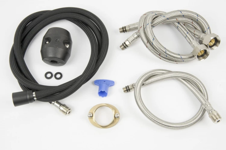 Bateria wannowa otworowa corsan cmb7542bl lugo czarna