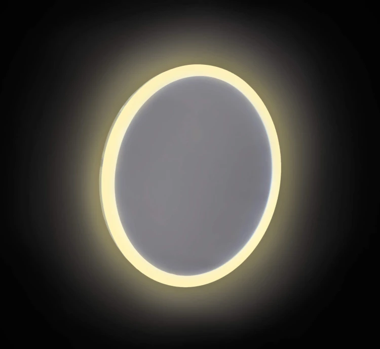 Lusterko kosmetyczne magnetyczne podświetlenie LED Round Deante