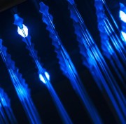 Corsan led kaskada a013a biały z oświetleniem i termostatem