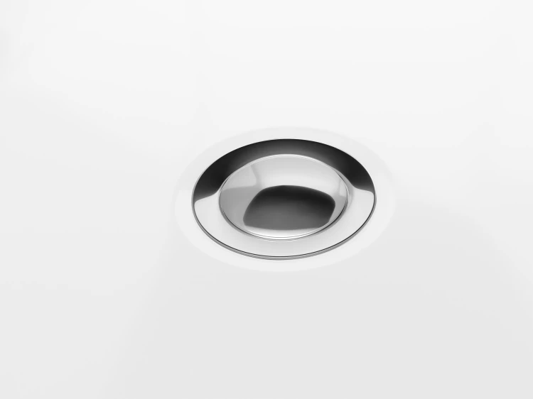 Wanna narożna corsan intero prawa 160 cm z wykończeniem chrom