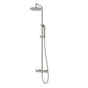 Kolumna prysznicowa lugo cmn01mbsl deszczownica 25cm stal szczotkowana