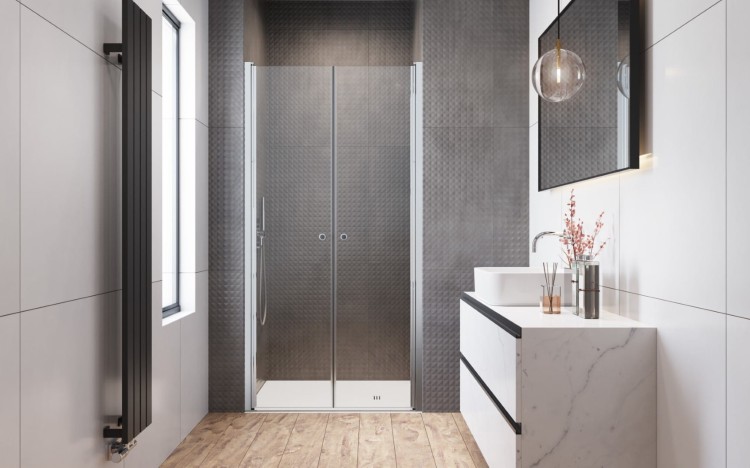 Drzwi prysznicowe Radaway Eos DWD I 100x197 szkło przejrzyste