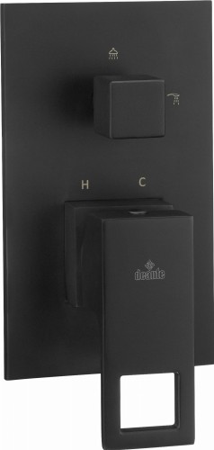 Bateria natryskowa podtynkowa z przełącznikiem natrysku Anemon Deante