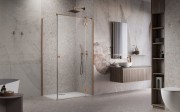 Kabina prysznicowa Radaway Essenza 8 Brushed Copper KDJ prawa