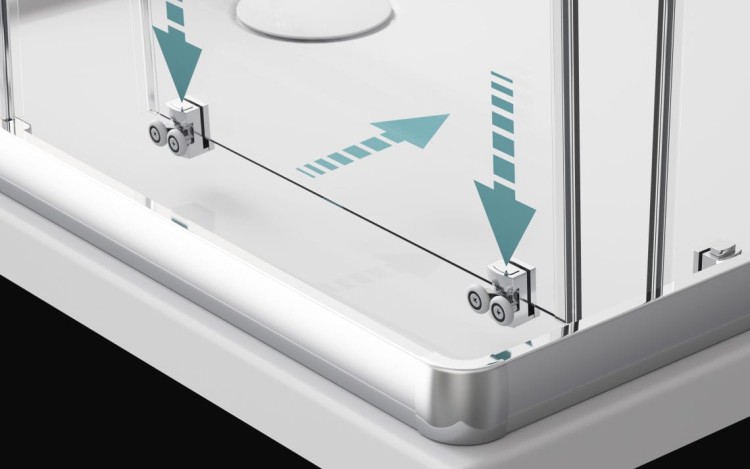 Kabina prysznicowa Radaway Premium Plus DWJ+S 120x75x190