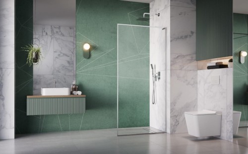 Kabina prysznicowa walk-in Radaway Modo F SL II prawa chrom