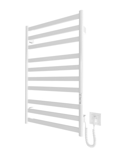 Grzejnik elektryczny suchy HF York 77x53 biały mat Hygge Family