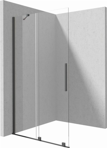 Ścianka prysznicowa walk-in 100x195 titanium Prizma Deante