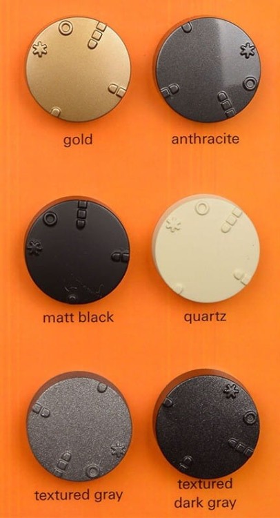 Grzałka elektryczna H+E Radeco z kablem/maskownicą chrom/czarna