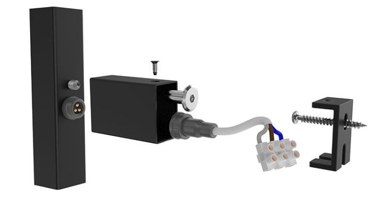 Grzejnik elektryczny suchy HF York 77x53 biały mat Hygge Family