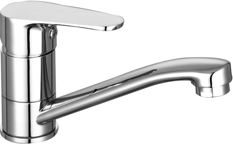 Deante Chaber Bateria umywalkowa stojąca z ruchomą wylewką