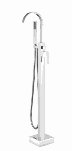 Bateria wannowa wolnostojąca Besco MODERN II chrom