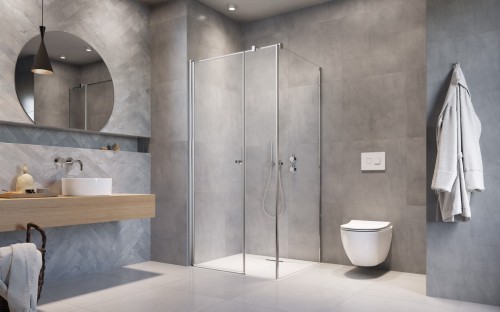 Kabina prostokątna Radaway Eos KDS I 120x100 lewa, szkło przejrzyste