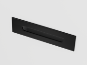 Wanna wolnostojąca corsan e026 salina 160 cm z wykończeniem grafit / gun metal