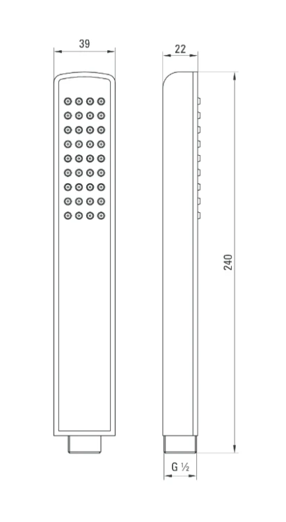 Deante Box Komplet z boxem podtynkowym termostatyczny zaokrąglony
