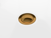 Wanna wolnostojąca narożna corsan intero 150 x 75 montaż prawostronny korek klik-klak miedziany / różowe złoto