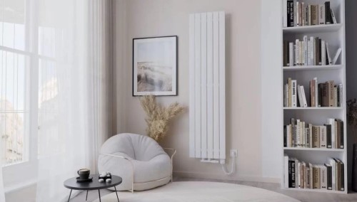 Grzejnik wodno-elektryczny Solis Elektro biały 180x44,5 Luxrad