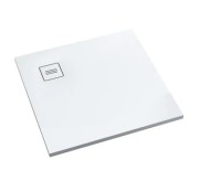 Brodzik kwadratowy PROTOS SMOOTH WHITE 100x100 Schedpol Schedline, biały