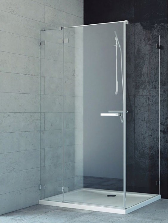 Kabina prostokątna Radaway Euphoria KDJ 80x100x200 lewa, szkło przejrzyste