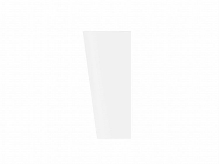 Stojąca umywalka akrylowa corsan olia mu5040 biała