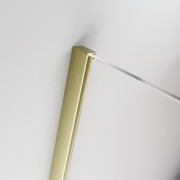 Kabina prysznicowa Furo SL Brushed Gold Walk-in Radaway prawa