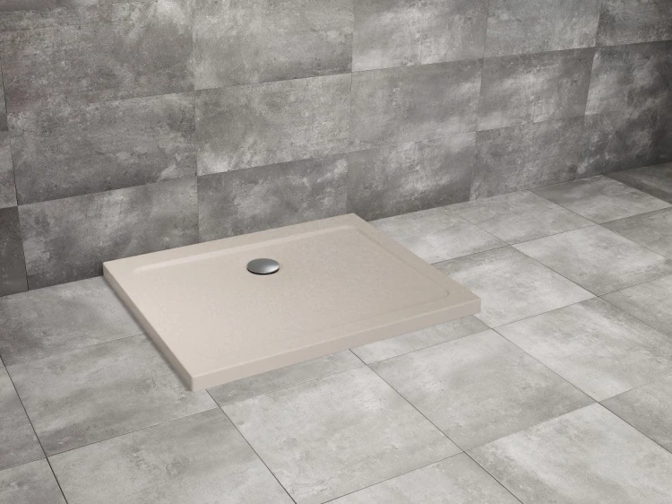 Brodzik prostokątny płytki Radaway Doros D 110x90 Stone kaszmirowy