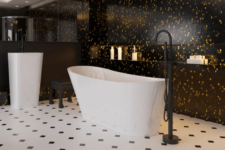 Bateria wannowa wolnostojąca corsan cmb7535bl