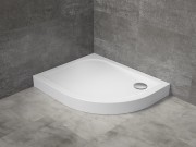 Brodzik asymetryczny Radaway Delos E Compact 100x90x11,5 lewy