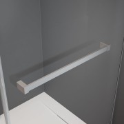 Kabina prysznicowa walk-in Radaway Modo SL Brushed Nickel II lewa