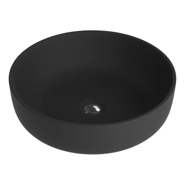Umywalka nablatowa Cordoba Black Lavita