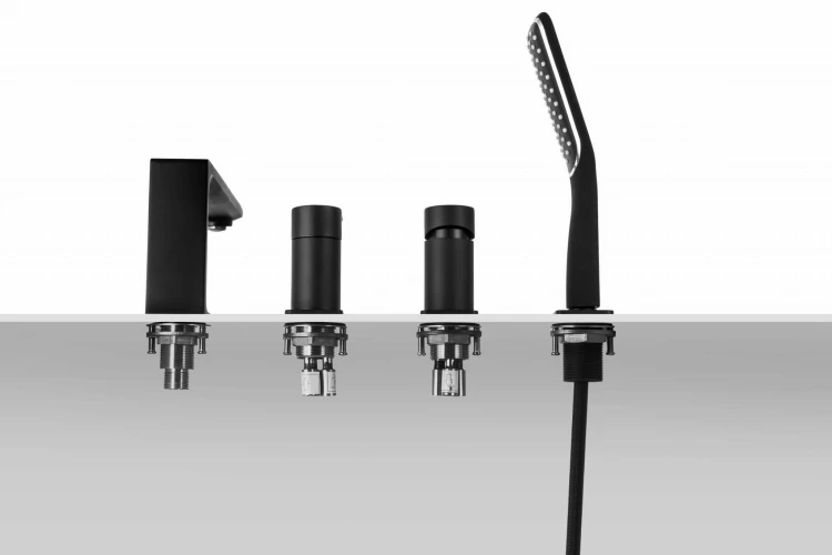 Bateria wannowa otworowa corsan cmb7142bl trino czarna