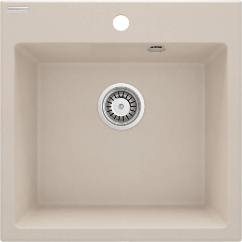 Zlewozmywak granitowy 1-komorowy Evora Deante beżowy